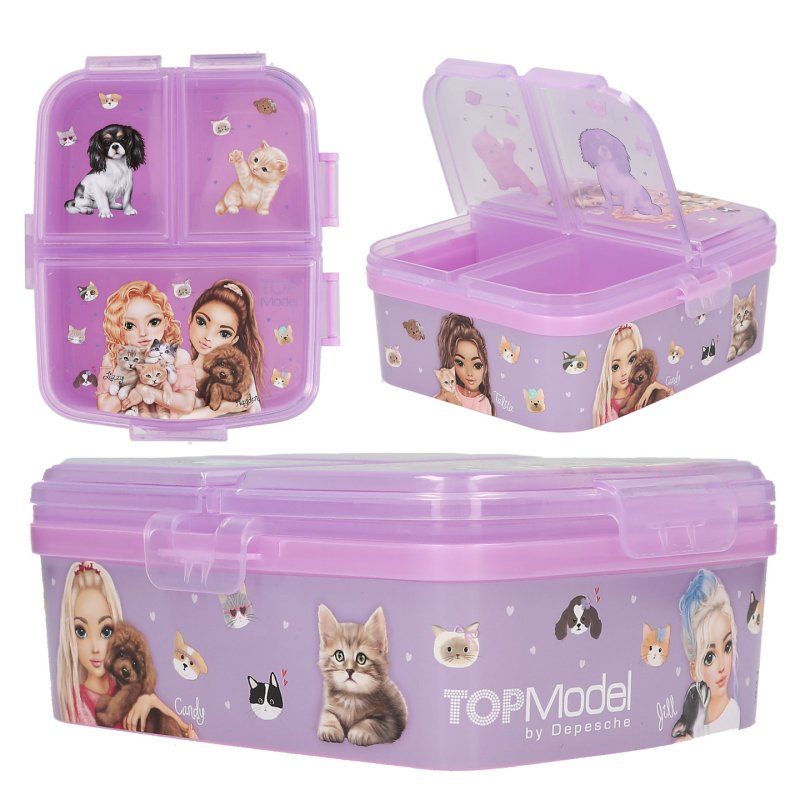 TOPModel Lunchbox XL KITTY and DOGGY