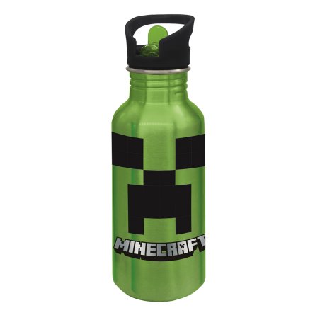 Euromic MINECRAFT ALU bottle sipper, 545 ml
