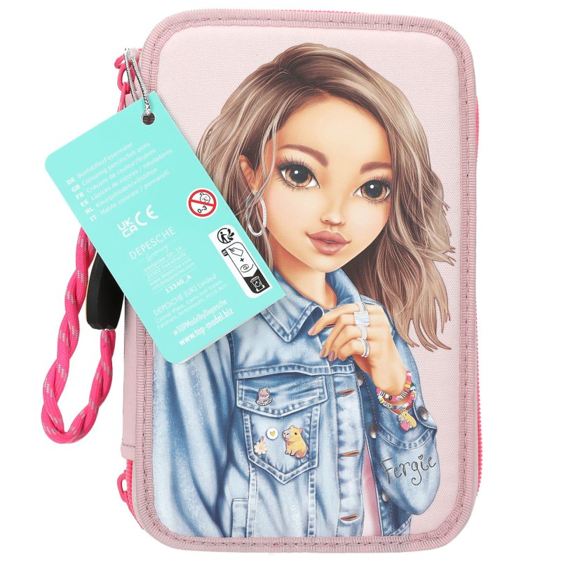 Topmodel - TOPModel Triple Pencil Case Capybara - Rose