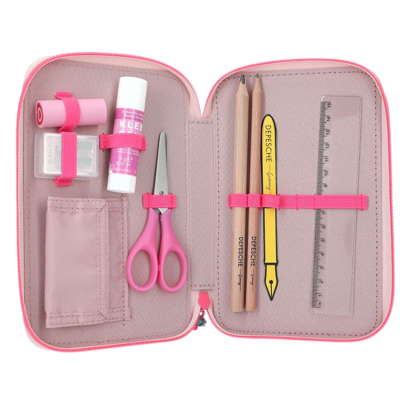 Topmodel - TOPModel Triple Pencil Case Capybara - Rose