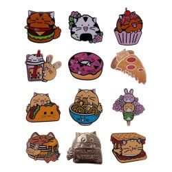 Fuzzballs présentoir Pin's Mystery Pin Badge (12)