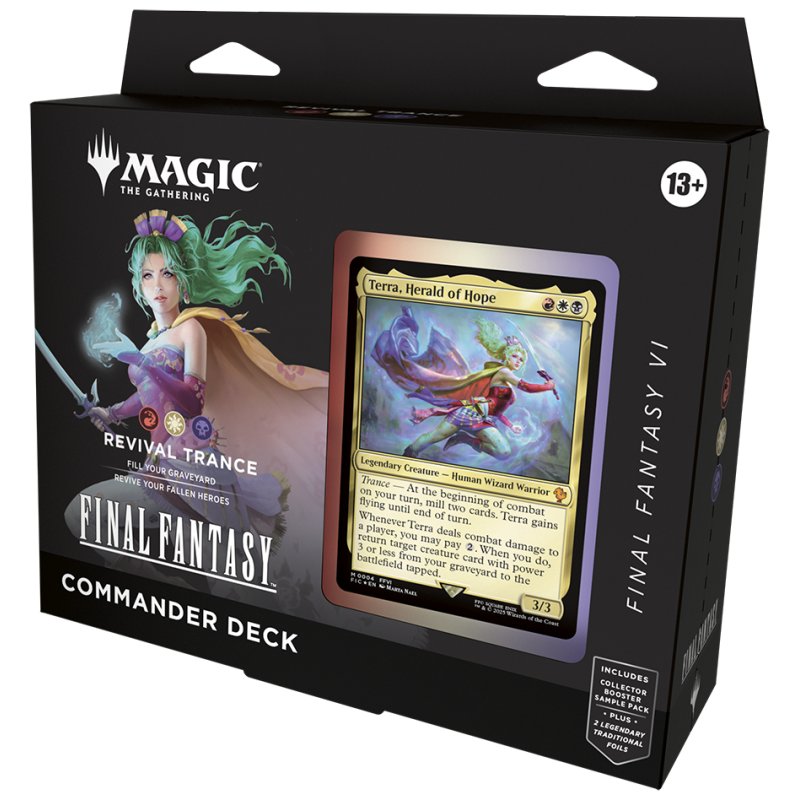 Magic: The Gathering TCG: Final Fantasy - Commander Deck (Set of 4) (TCG)