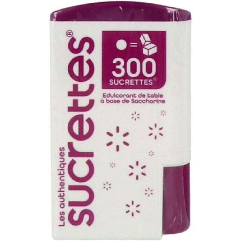 Sucrettes The Authentic Sweeteners 300 Sweeteners - Pack of 2