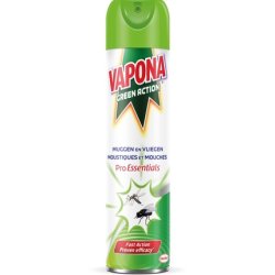 Vapona Flying Insect Spray Green Action - Insect Control 400 Ml