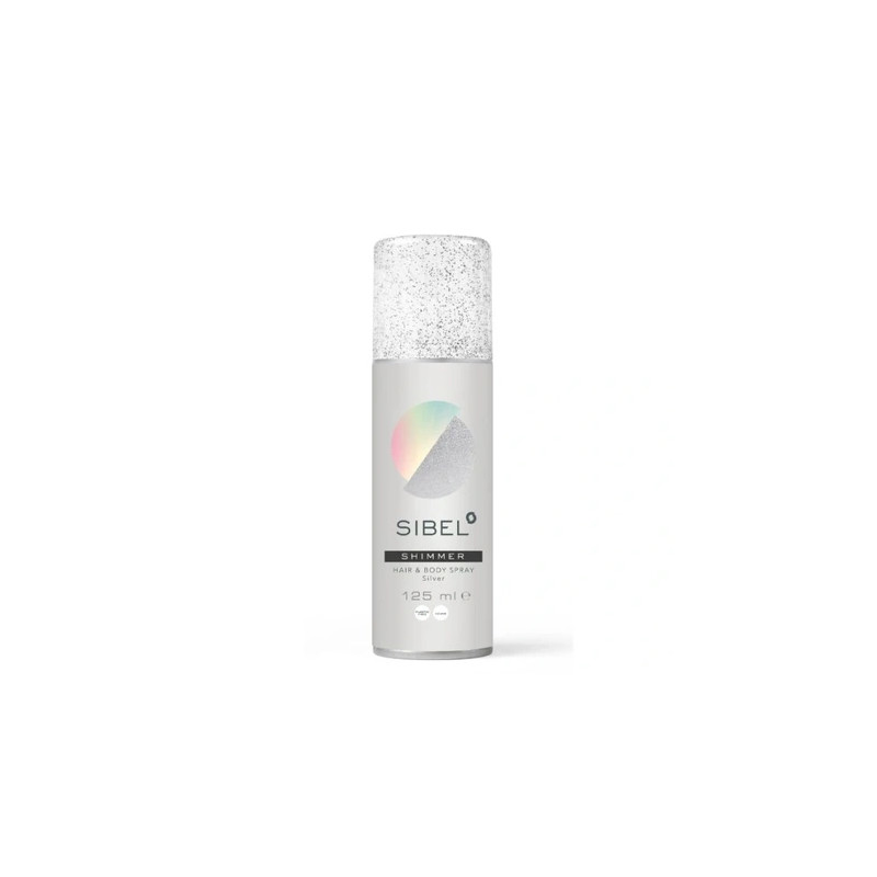 Sibel Silver Glitter Spray For Beauty Care