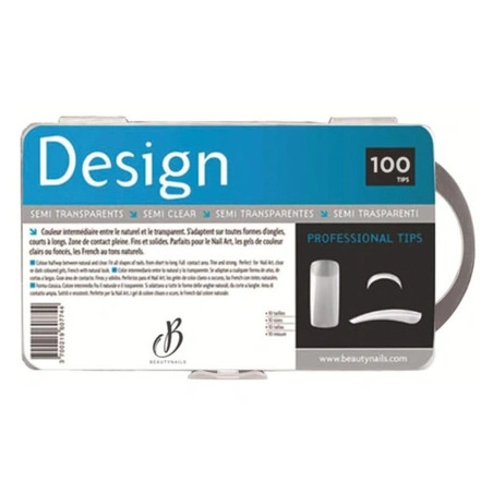 Beautynails Bna Design Semi-Transparent Tips X100