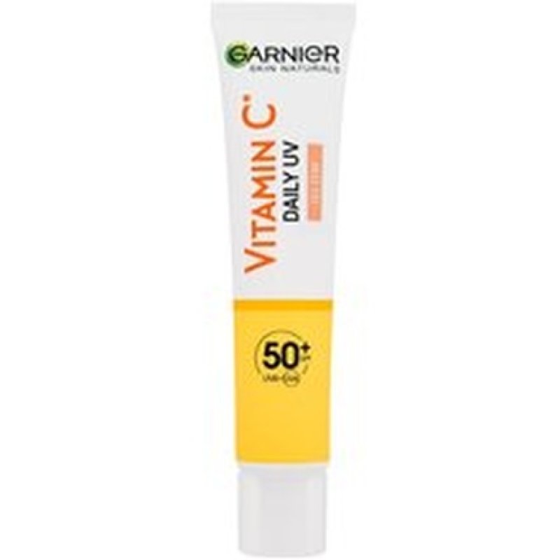 Garnier Vitamin C Daily Uv Glow Spf50 Fluid - Rozjasnujici Denni Pletovy Fluid S Vysokou Uv Ochranou A Mineralnimi