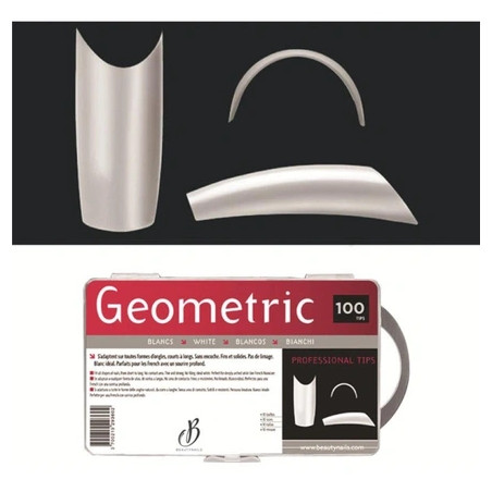 Beautynails Bna Geometric Semi-Transparent Tips X100