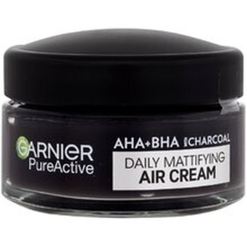 Garnier Pure Active AHA BHA Charcoal Daily Mattifying Air Cream 50ml