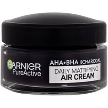 Garnier Pure Active AHA BHA Charcoal Daily Mattifying Air Cream 50ml