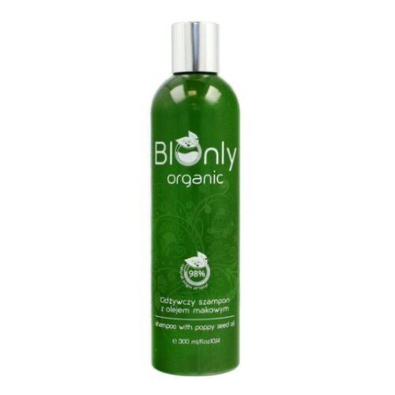 BIOnly Bio-Nutrient Shampoo with Poppy Seed Oil 300ml
