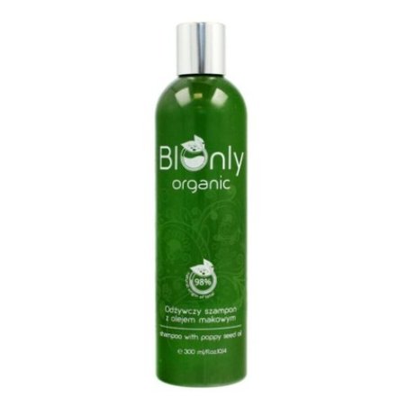 BIOnly Bio-Nutrient Shampoo with Poppy Seed Oil 300ml
