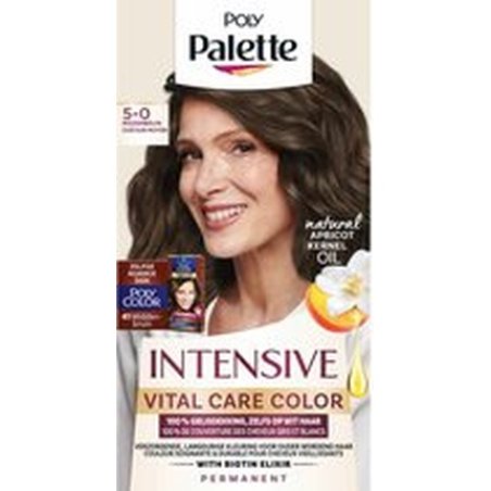 Vitalcare Poly Palette Vital Care 5-0 Medium Brown 115 Ml Hair Color