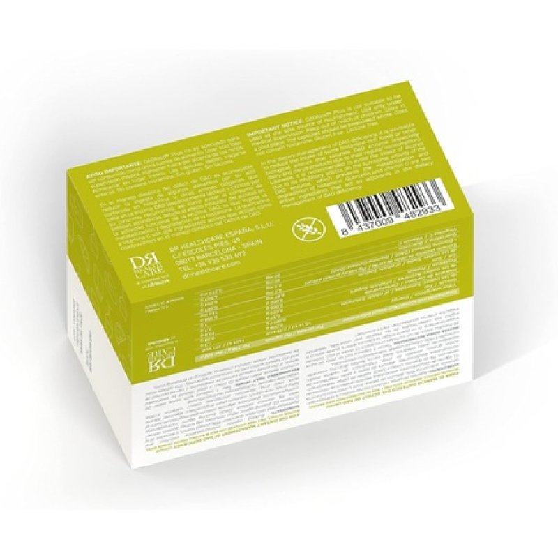 DAOfood Plus Dietary Management of DAO Deficiency 60 EFICAPS Capsules with Gastro-Resistant Tablets DAO Enzyme