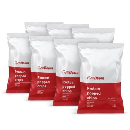 Gymbeam Protein Chips Crispy Snack High Protein Low Calorie