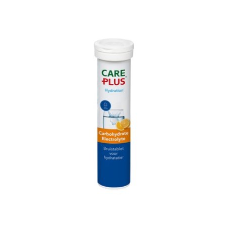 Care Plus Carbohydrate Electrolyte Effervescent Orange - Hydration And Energy Support
