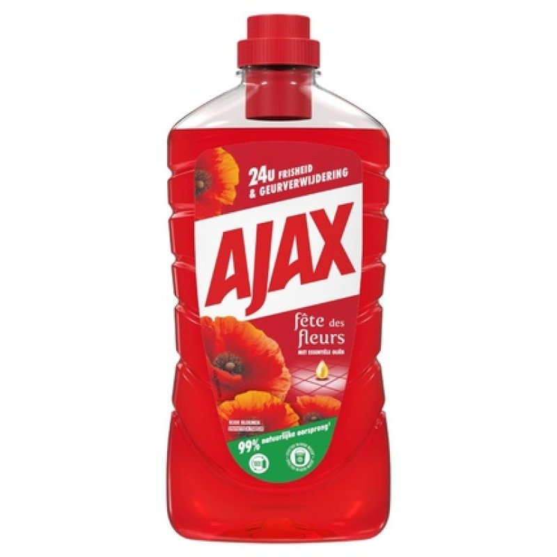 Ajax All-Purpose Cleaner Festival Of Flowers Red Flowers