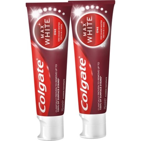 Colgate Max White Toothpaste 75ml - Pack of 2