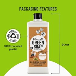 Marcel's Green Soap All-purpose Cleaner Sandalwood & Cardamom 750ml