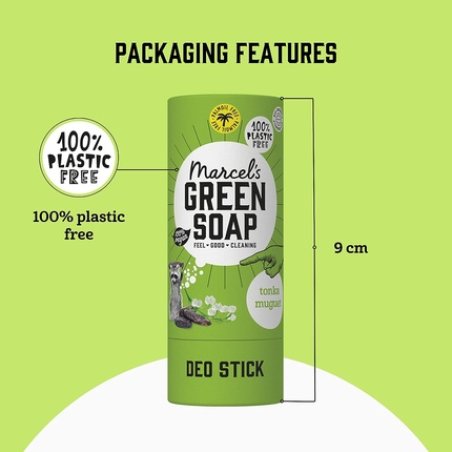 Marcel's Green Soap Deodorant Stick Tonka & Muguet 40g