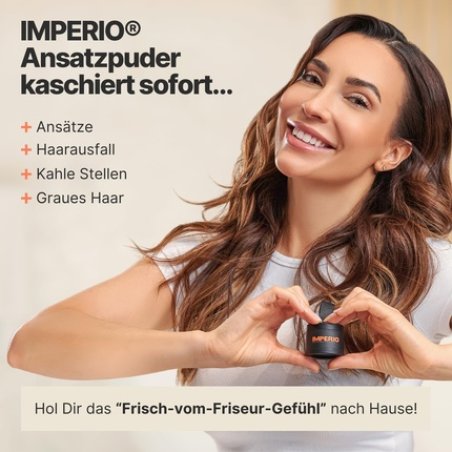 IMPERIO Concealer for Hair Thickening Waterproof Hair Makeup Concealer 4g Dark Brown