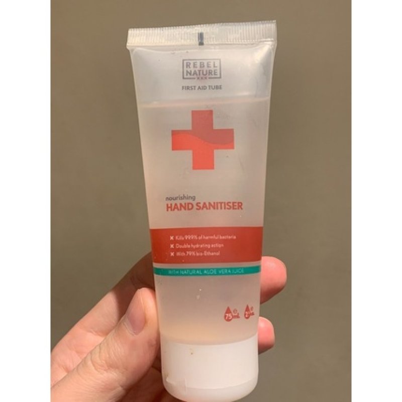 Rebel Nature Nourishing Hand Sanitizer Gel 75ml