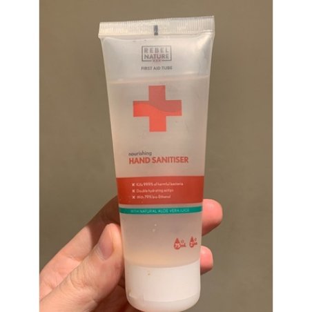 Rebel Nature Nourishing Hand Sanitizer Gel 75ml