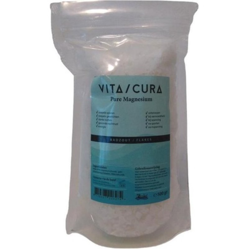 Vita Cura Magnesium Bath Salt Flakes 500gr