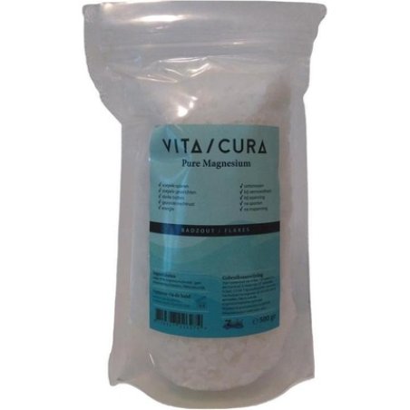 Vita Cura Magnesium Bath Salt Flakes 500gr