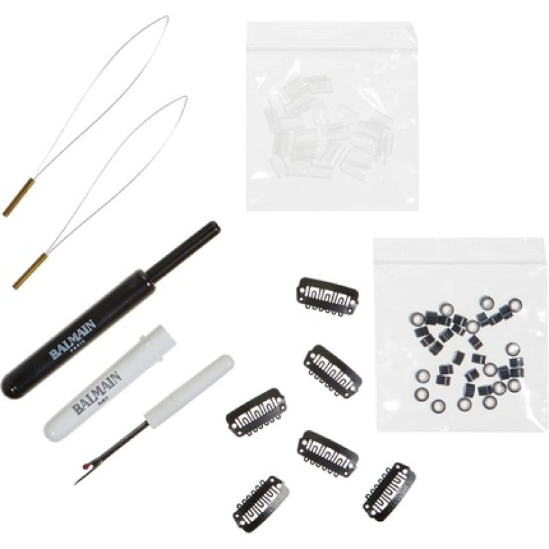 Balmain Doublehair Extensions Human Hair 3 Pieces 40cm Length Number 3 Dark