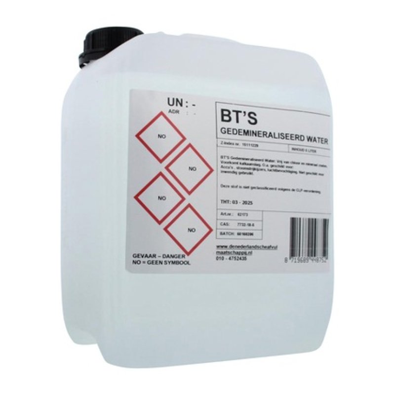 Bt's Demineralized Water