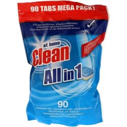 At Home Clean Dishwasher Tabs All In 1