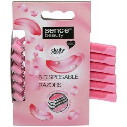 Sence Disposable Razors for Hair Removal - Pack of 6