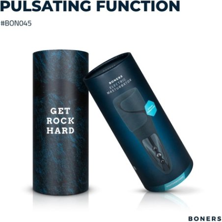 Boners Electric Masturbator Blue