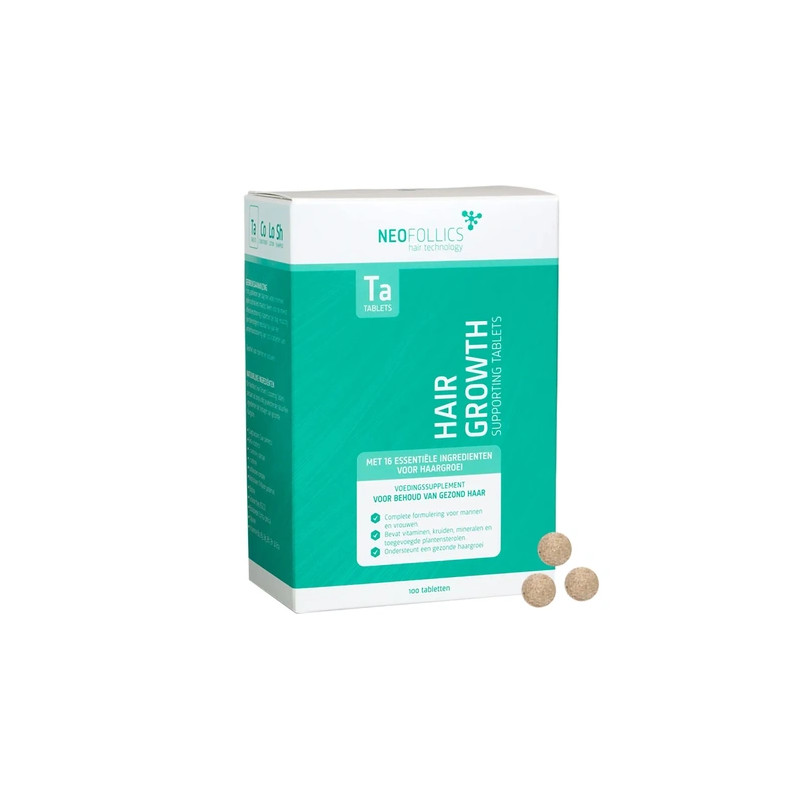 Neofollics Hair Growth Supporting Tablets - 100 Pieces