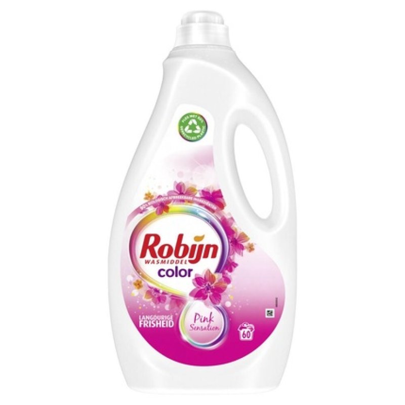 Robijn Liquid Detergent Color Pink Sensation - Effective Laundry Detergent For Vibrant Colors