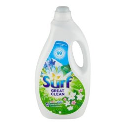 Surf Great Color White Mountain Fresh Jasmine Laundry Gel 3 Liters