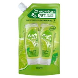 Dusch Das Lime Mint 3 in 1 Shower Gel and Shampoo 500ml