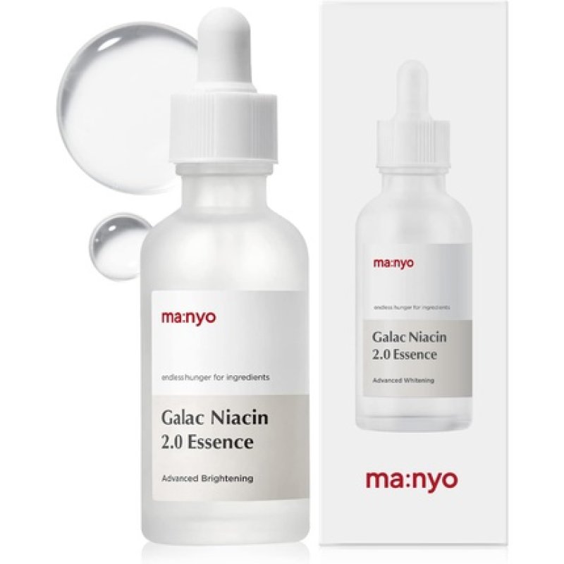 ma:nyo Galac Niacin 2.0 Essence Korean Facial Serum Ultra Hydrating Tone Balancing Niancinamide 1.69 fl oz (50ml)