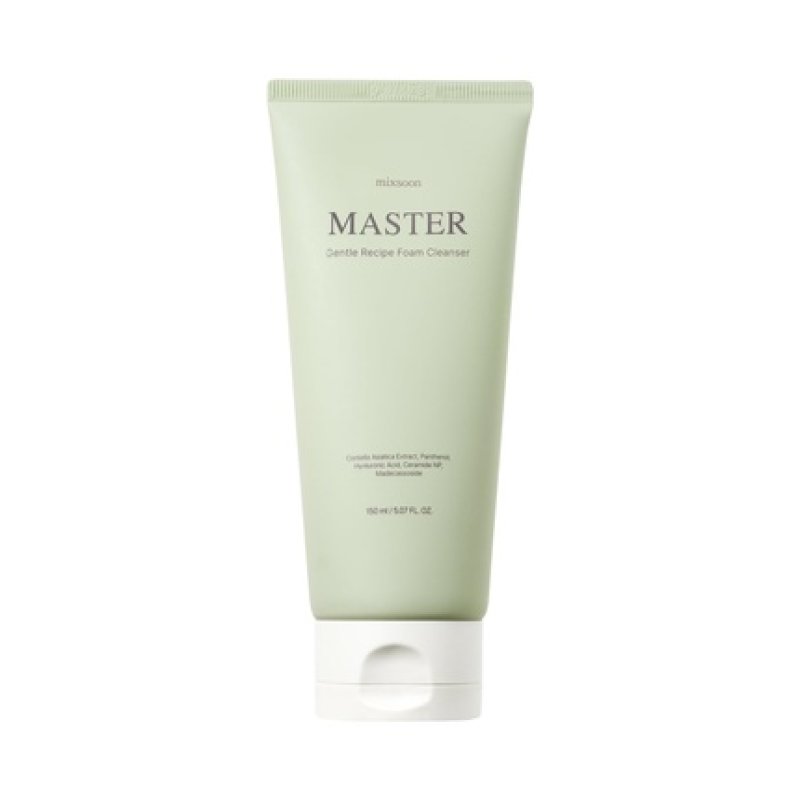 Mixsoon Master Gentle Recipe Foam Cleanser 5.07 Fl Oz 150ml