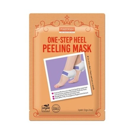 Purederm Vegan Heel Peeling Mask 1 Pair 2x3g