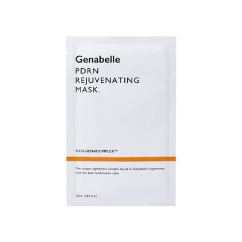 Genabelle Pdrn Rejuvenating Mask Sheet 25ml - Regenerating Sheet Mask with Pdrn