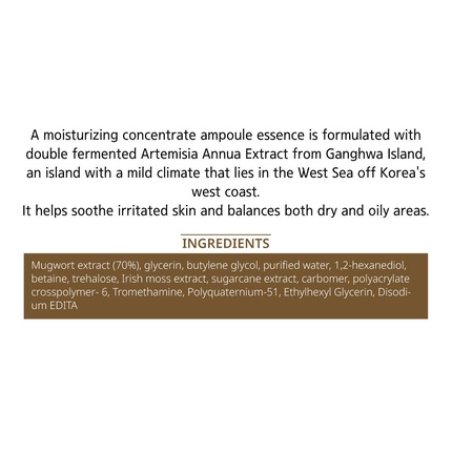 MISSHA Artemisia Calming Ampoule 50ml - US Seller