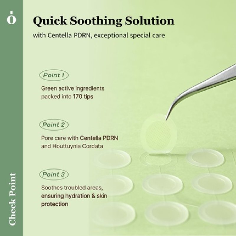 Ongredients AC Balancing PDRN Shot Patch - Acne Pimple Patch for Covering Pimples