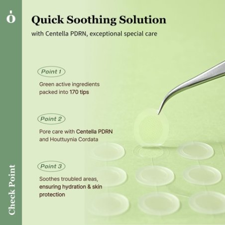 Ongredients AC Balancing PDRN Shot Patch - Acne Pimple Patch for Covering Pimples