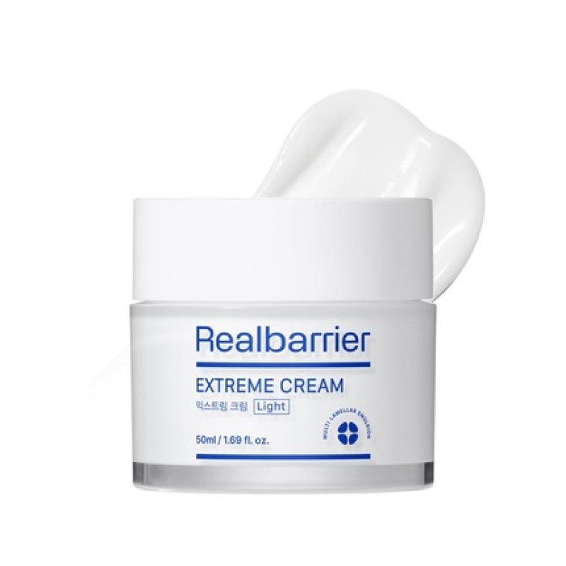 Real Barrier Extreme Cream Light 1.69 Fl Oz Lightweight Daily Soft Cream Facial