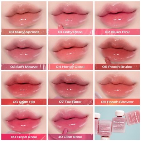 Lip Potion Balmy Rose Creamy Hydrating Rosy Lip Tint with Subtle Glow