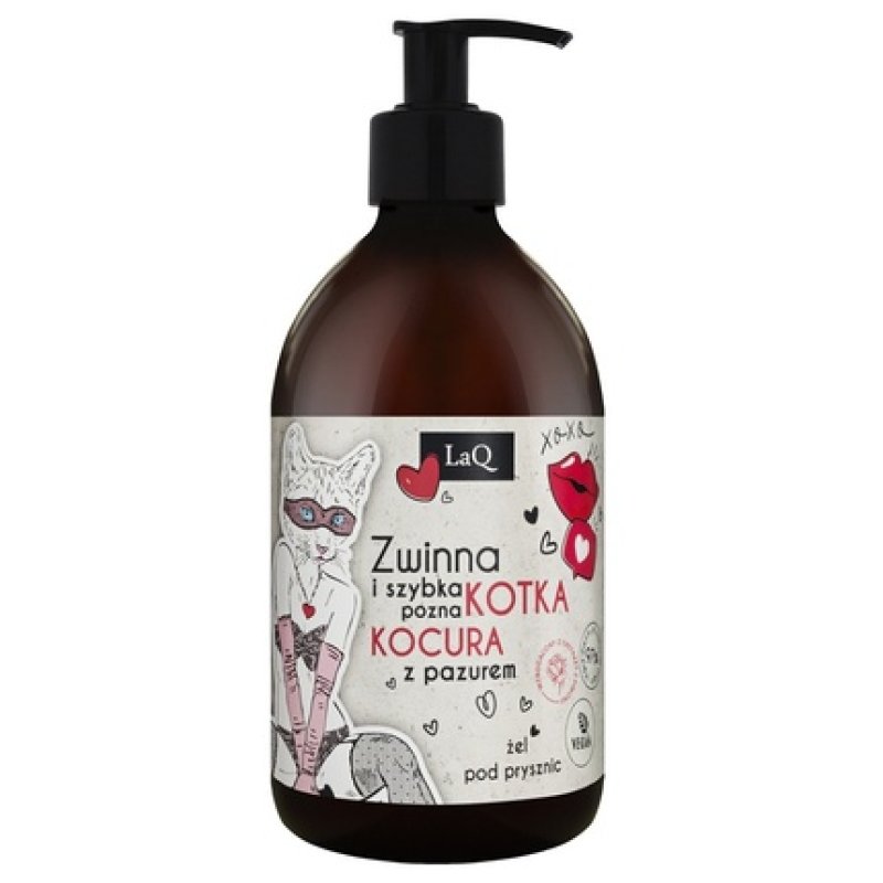 Laq Quick And Easy Shower Gel Peony 500ml