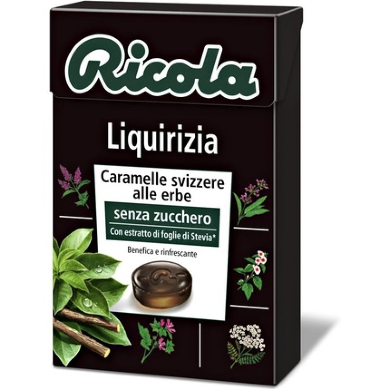 Ricola Liquorice Candies Case 50g
