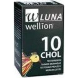 Wellion Luna Cholesterol Test Strips - 10 Pieces